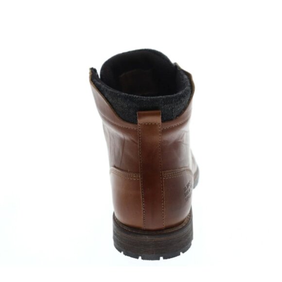 Steve Madden Bridges2 Mens Brown Leather Lace Up Casual Dress Boots Size 8 main image 7